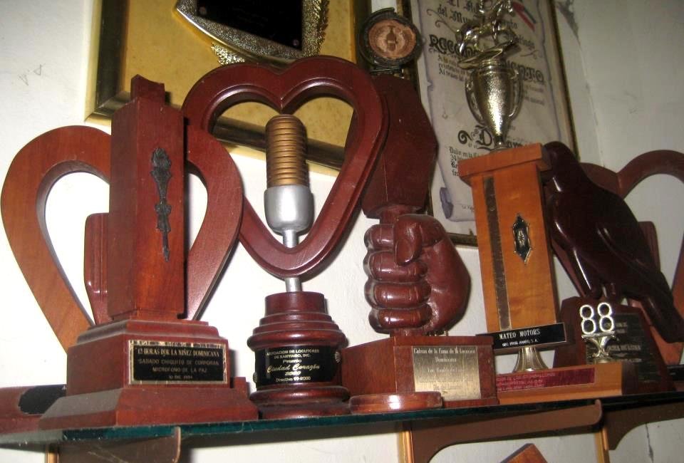 Sus premios ganados en la locución